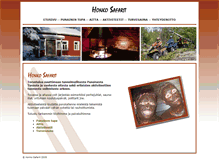 Tablet Screenshot of honkosafarit.fi